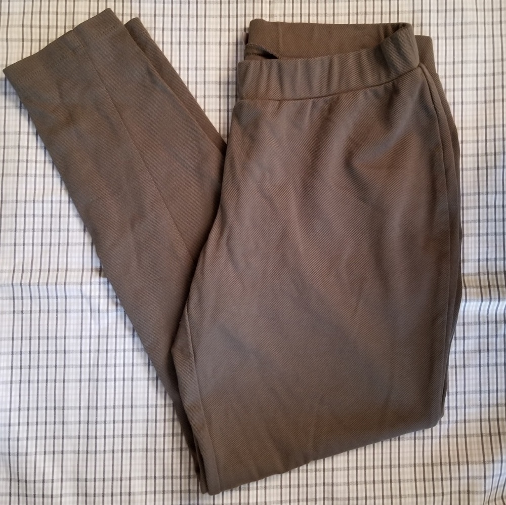 J. jill riding pants ponte knit strech leg…